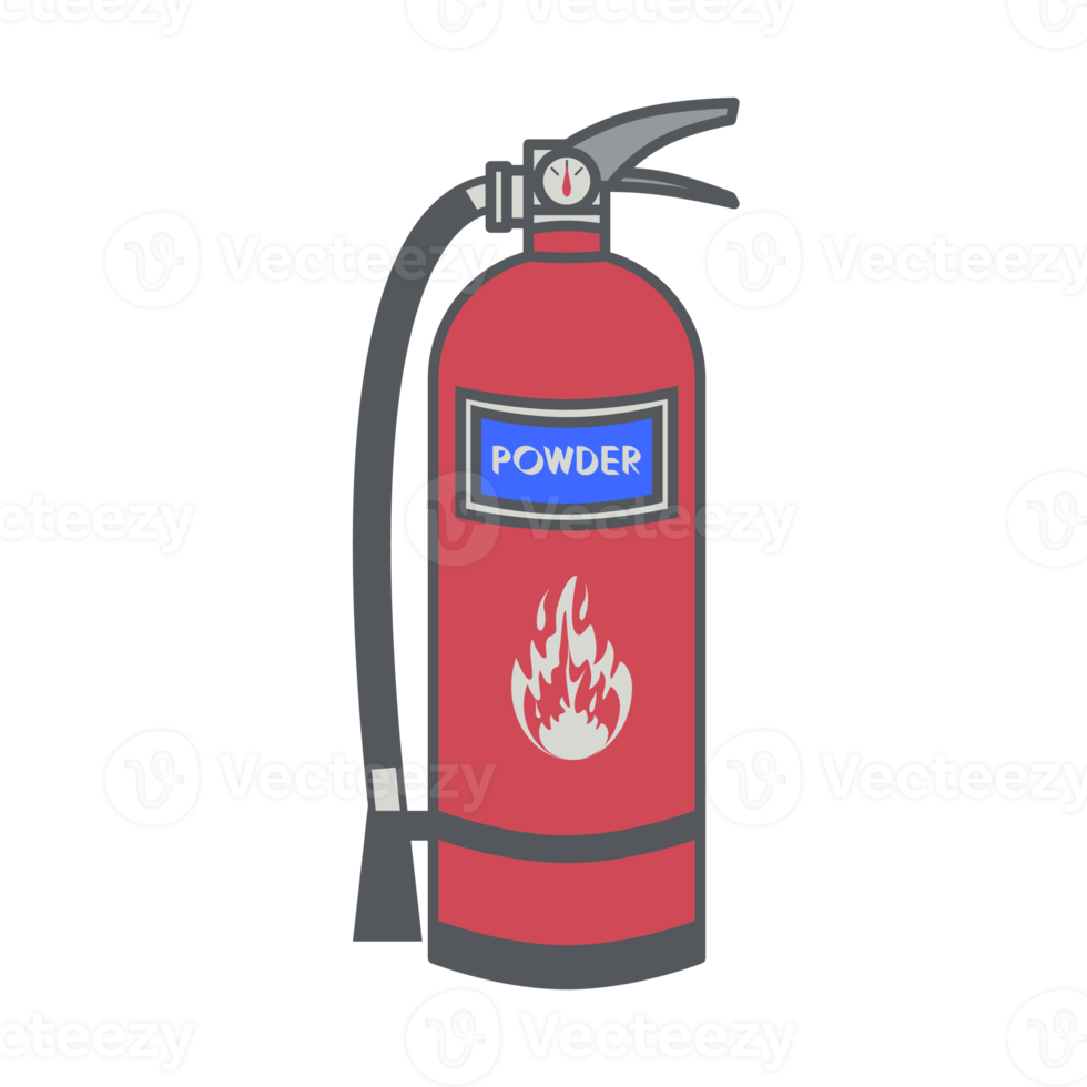 fire extinguisher suppression safety equipment tool png