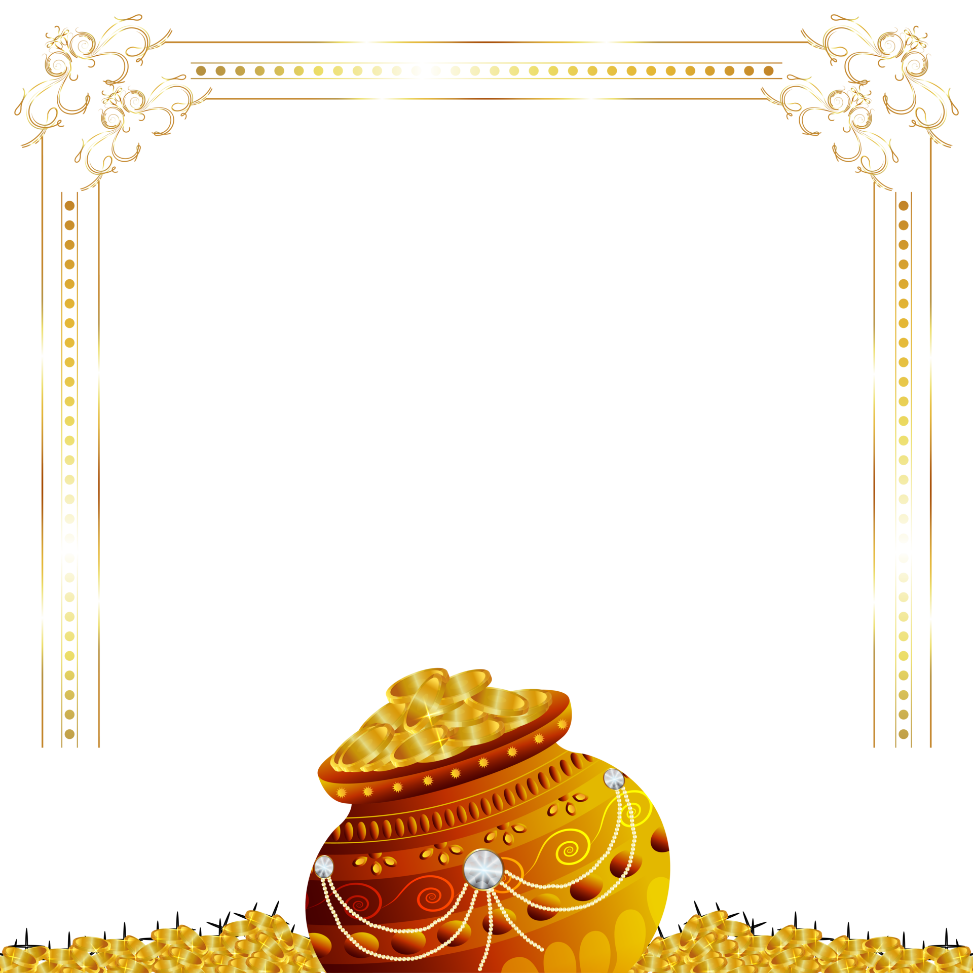 Free Dhanteras celebration and happy diwali festival background 11841910  PNG with Transparent Background