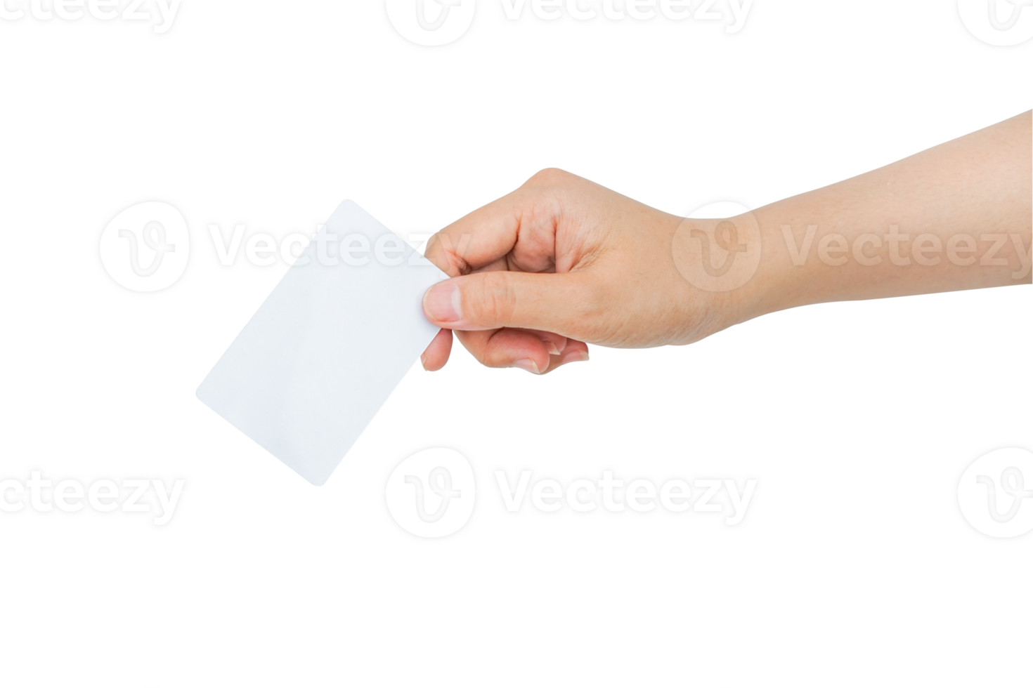 hand holding card isolated background 11842138 PNG