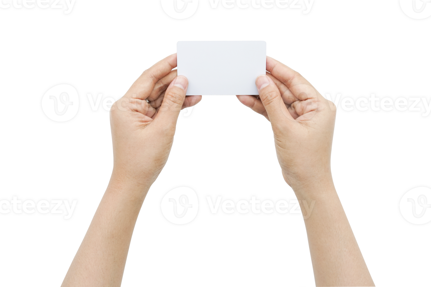 hand holding card isolated background 11842181 PNG