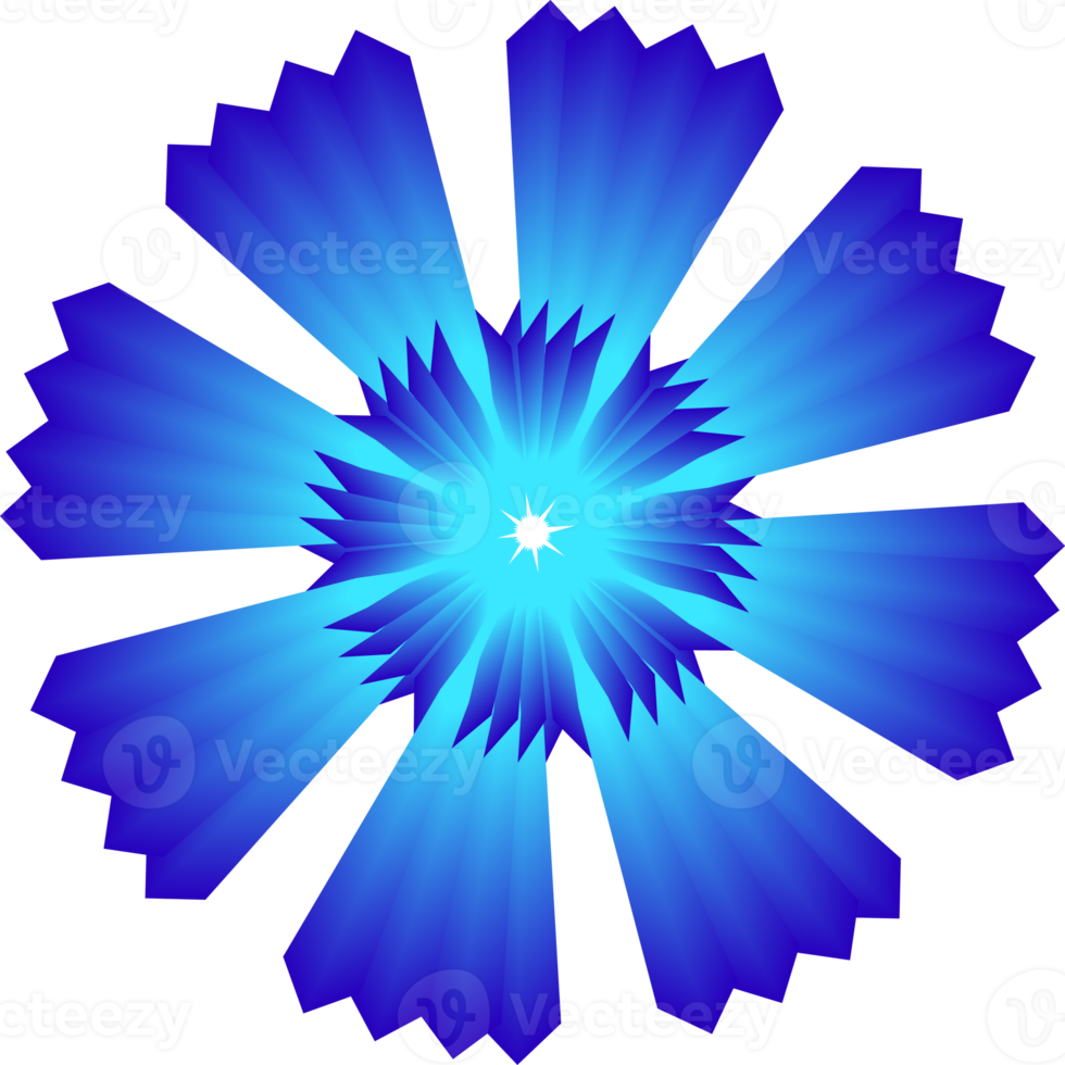 blå blomma kronblad blomma dekoration abstrakt bakgrund grafisk design illustration png