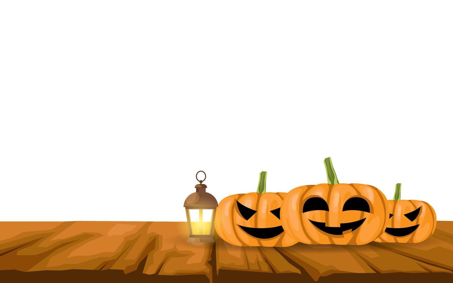 Realistic halloween isolated white background vector