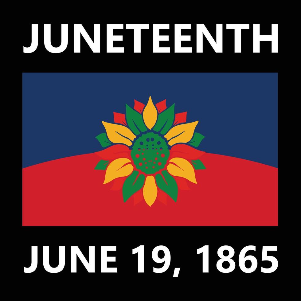 Juneteenth Day t shirt design vector