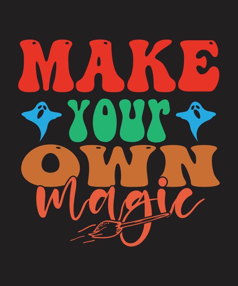 Halloween t shirt design vector