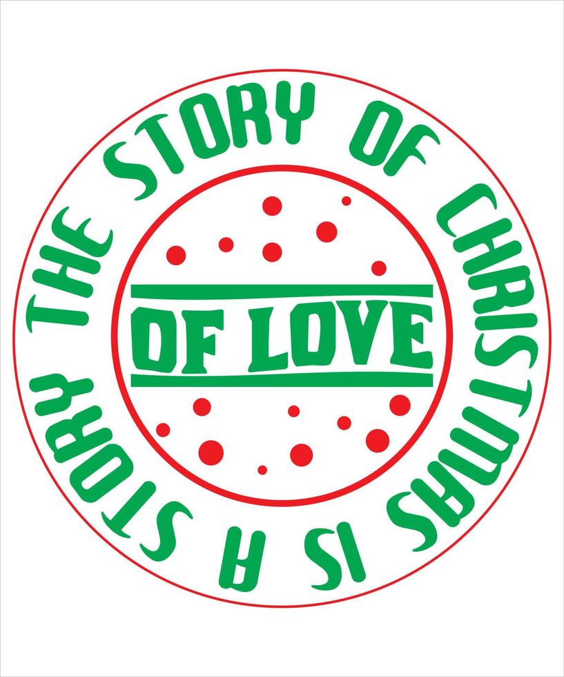 Christmas tshirt design vector