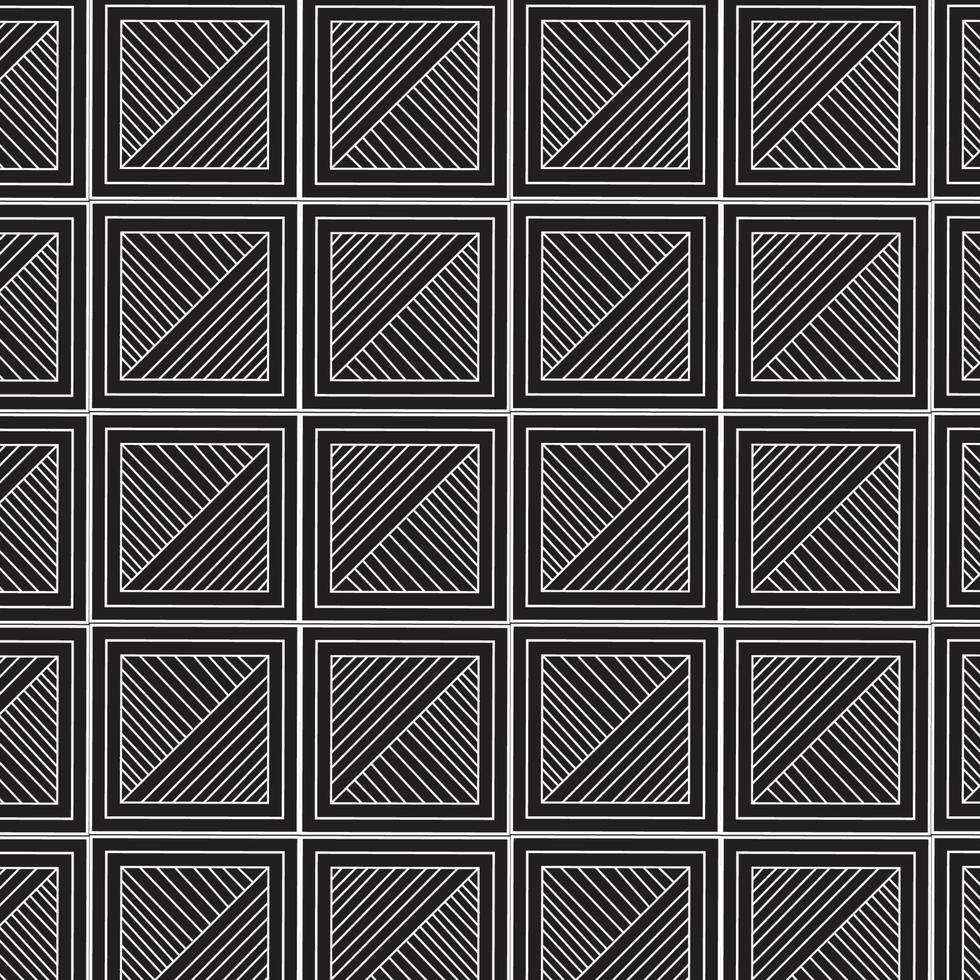 White line and black background pattern vector