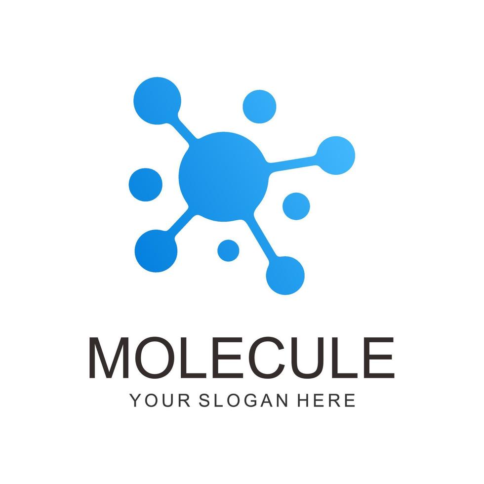 Molecule vector icon