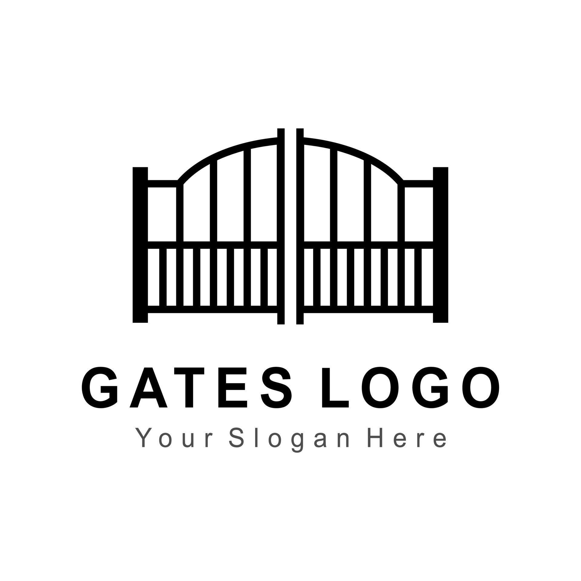 Gate logo. Employee gate лого. Logo gate idea. эмблема на ворота. Gate logo.