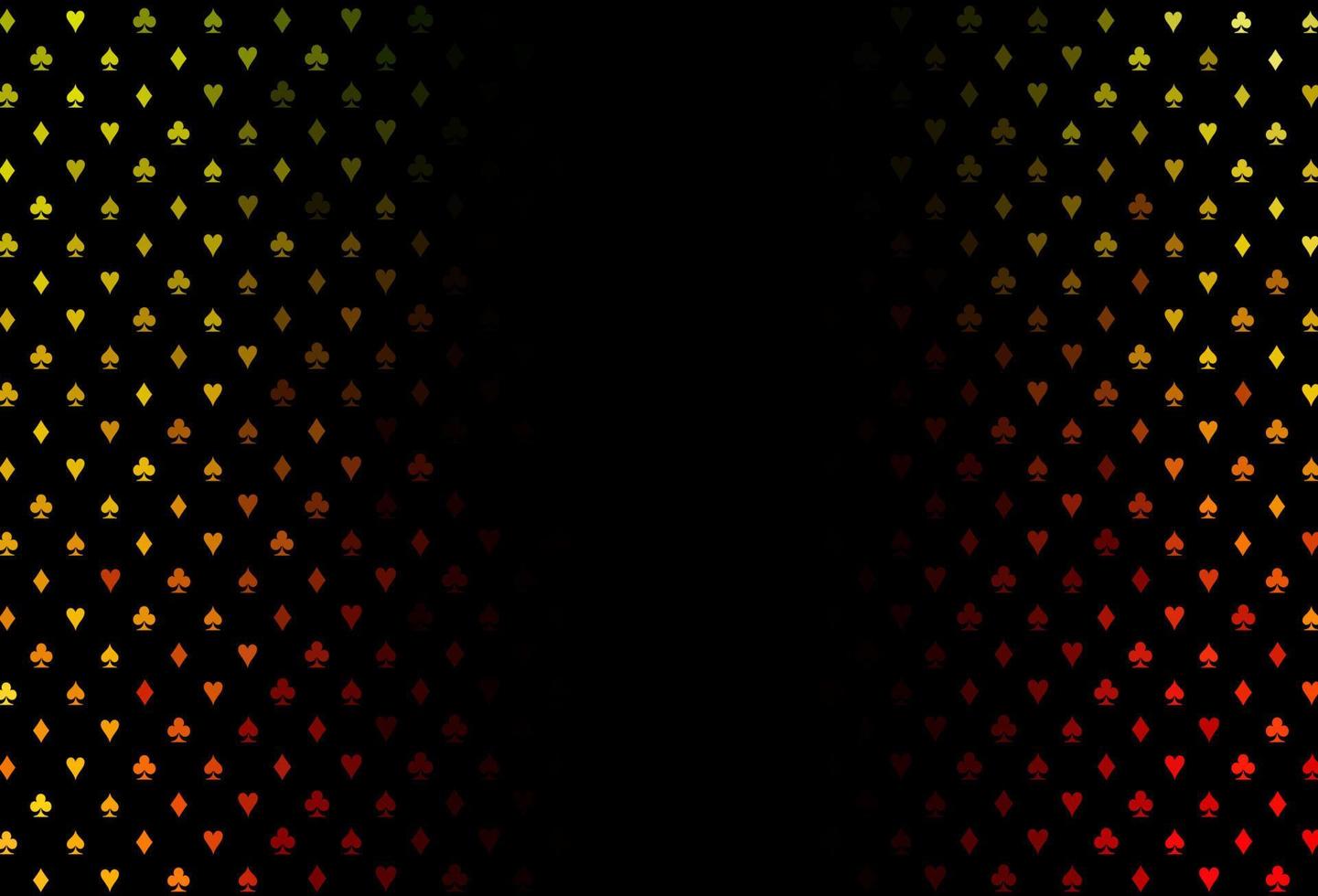 Dark green, red vector layout with elements of cards.