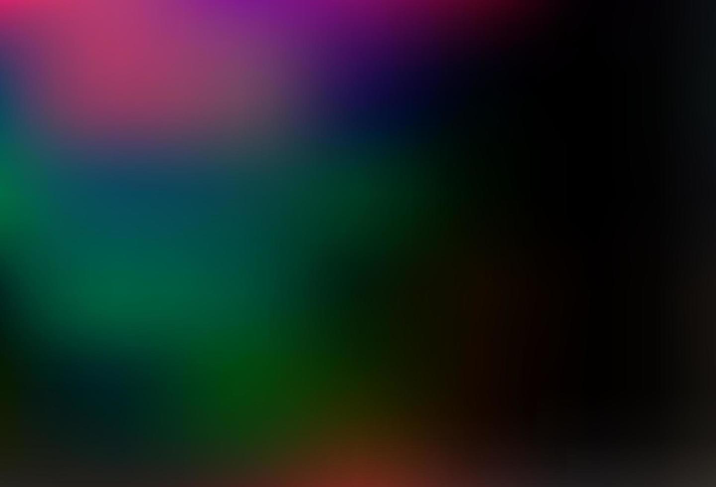 Dark Multicolor, Rainbow vector blurred background.