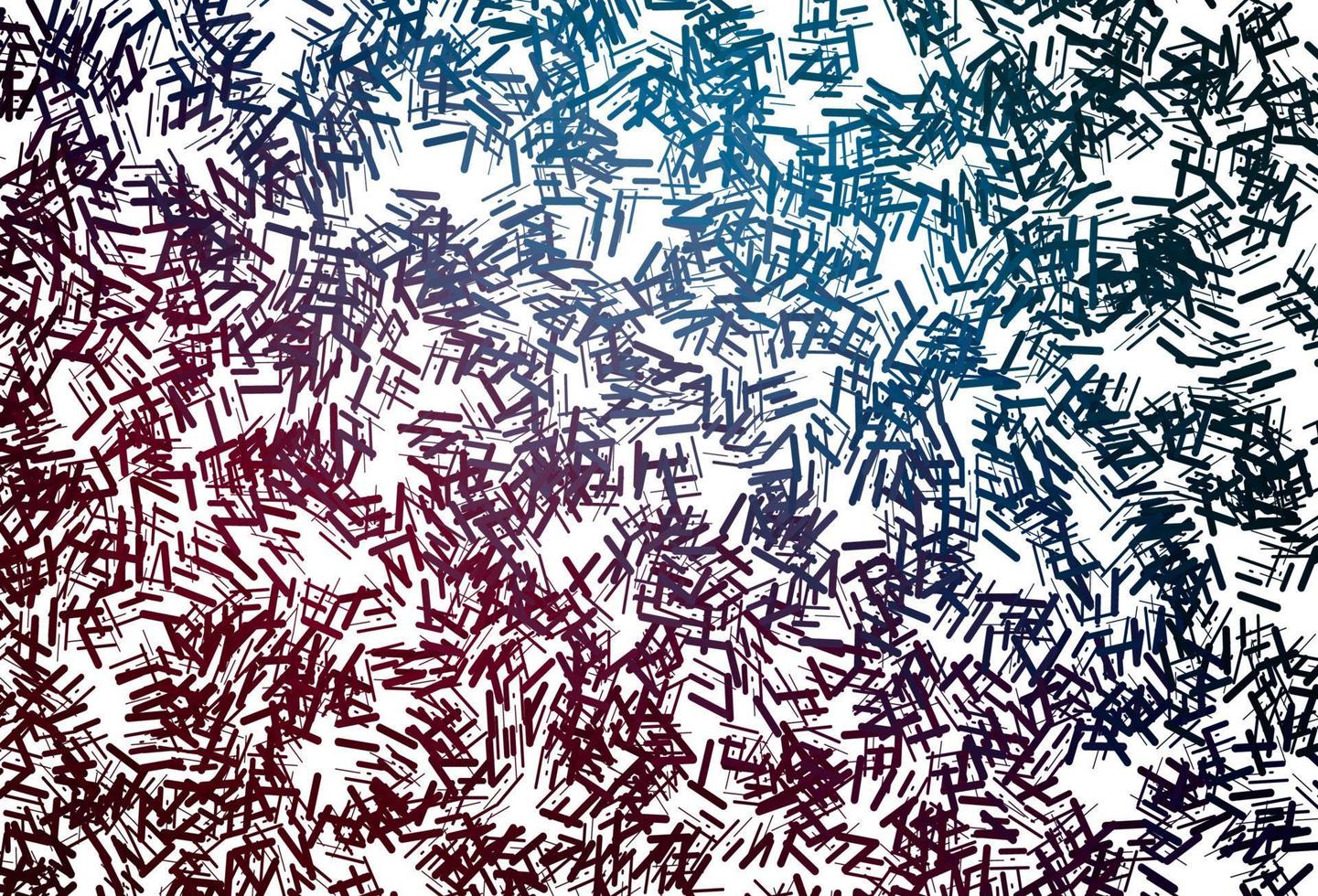 Dark green vector template with repeated sticks.