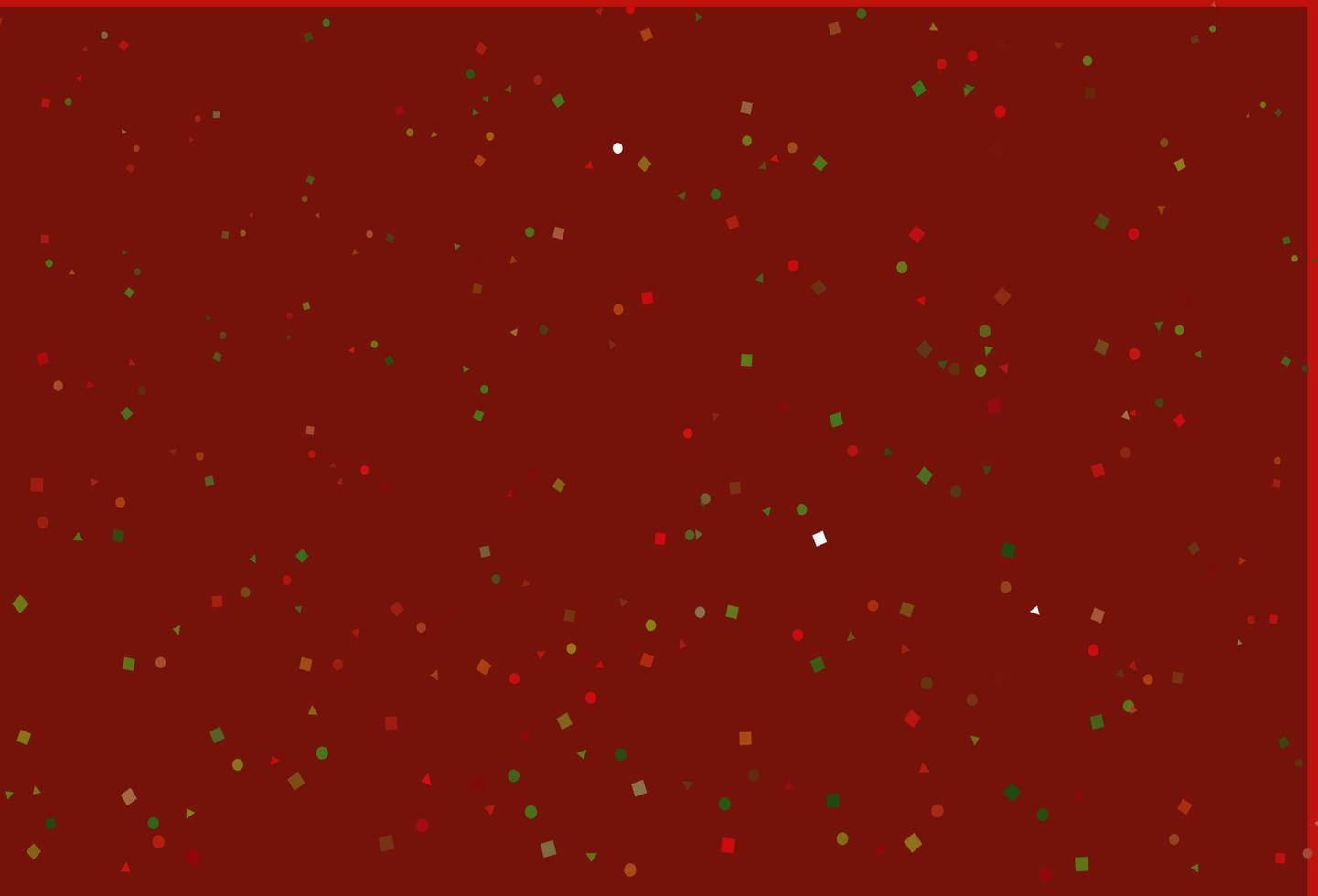 Light Green, Red vector backdrop with lines, circles, rhombus.