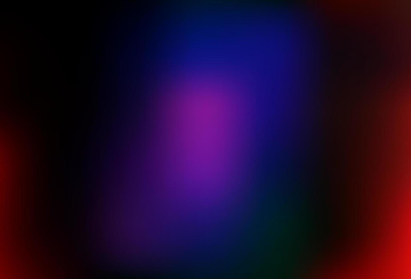 Dark Multicolor, Rainbow vector blurred and colored background.