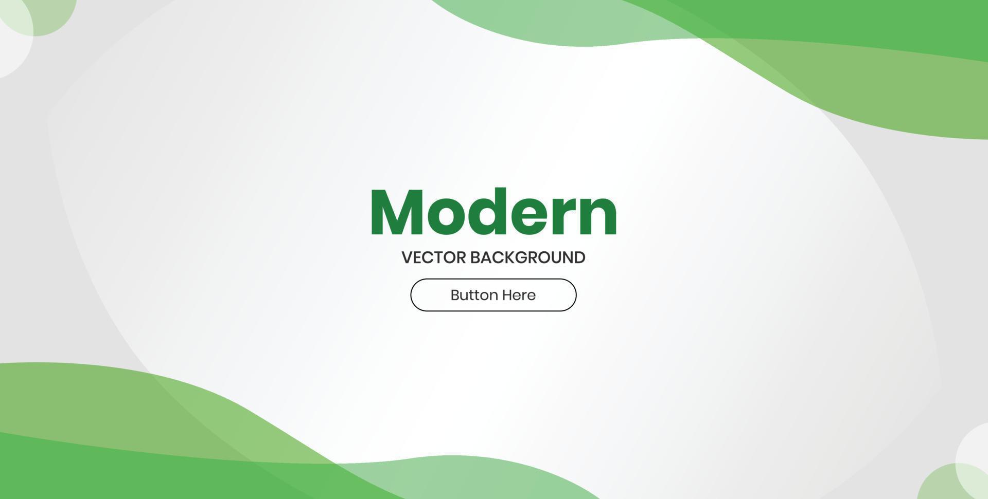 green modern gradient elegant business template vector