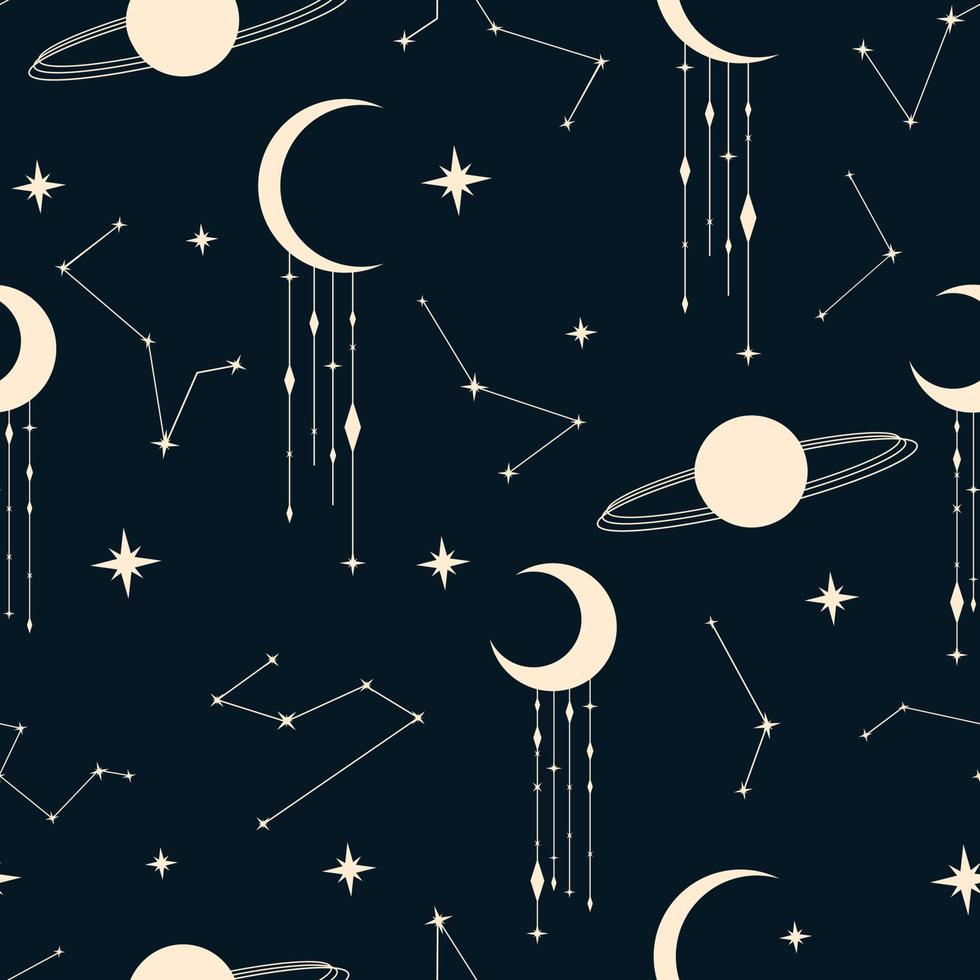 galaxy space background vector
