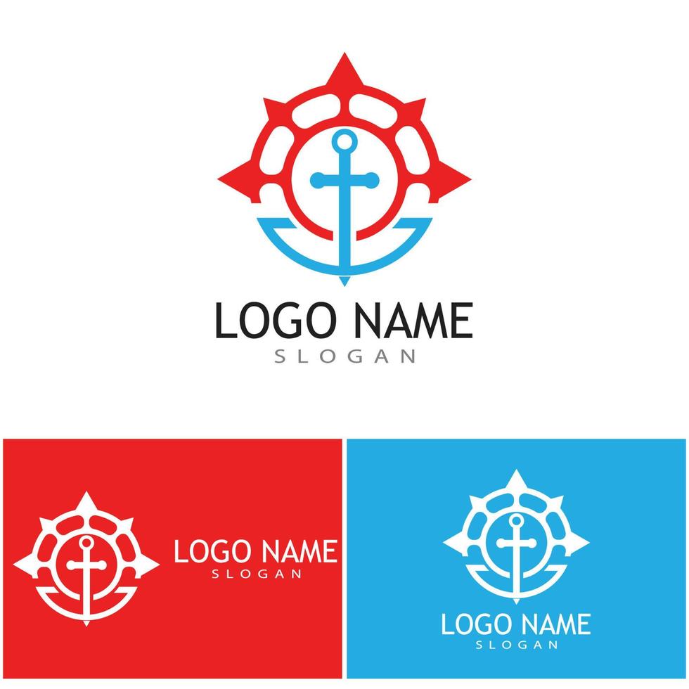 Anchor Logo Template vector symbol design