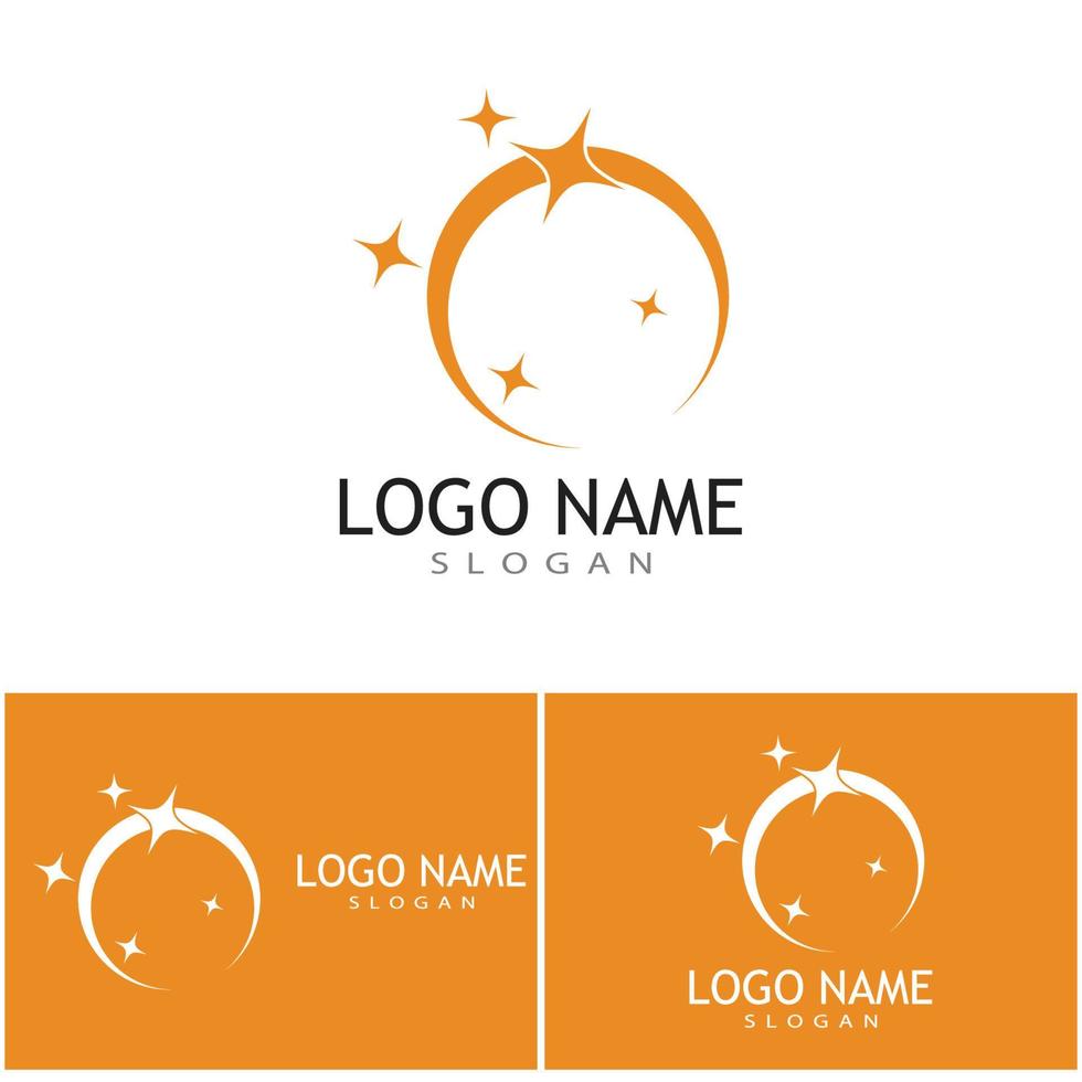 Star icon Template vector illustration design