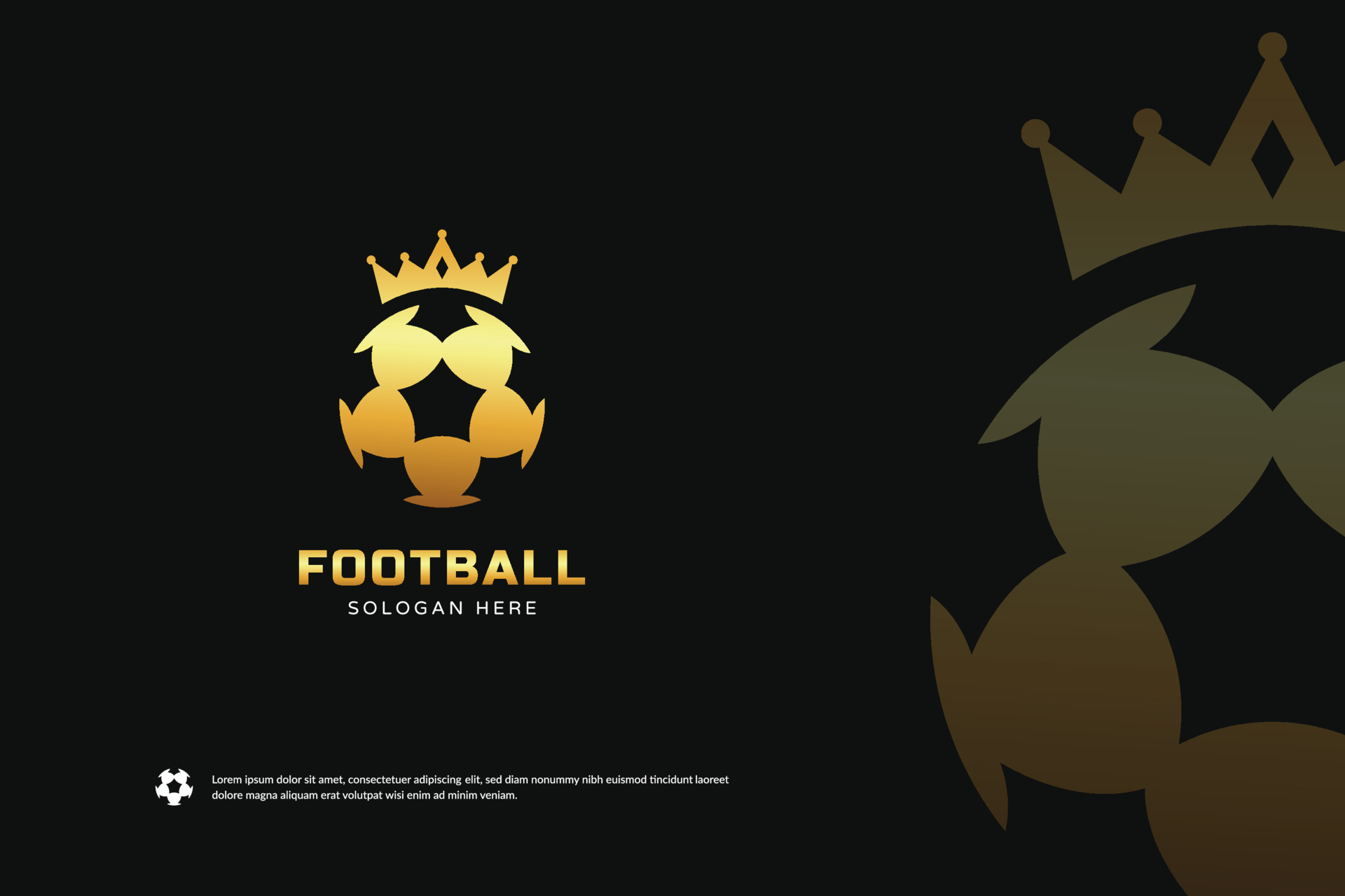 Premium Vector  Soccer championship logo club competition