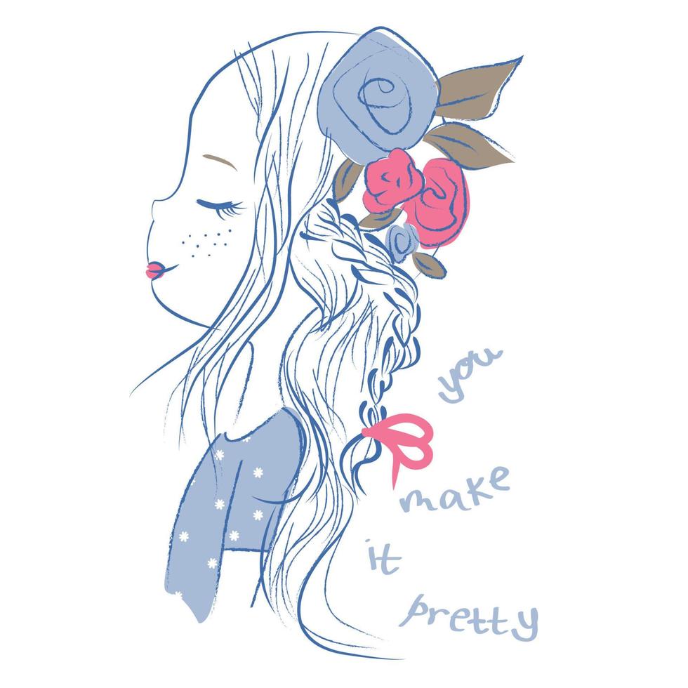 you make it pretty vector
