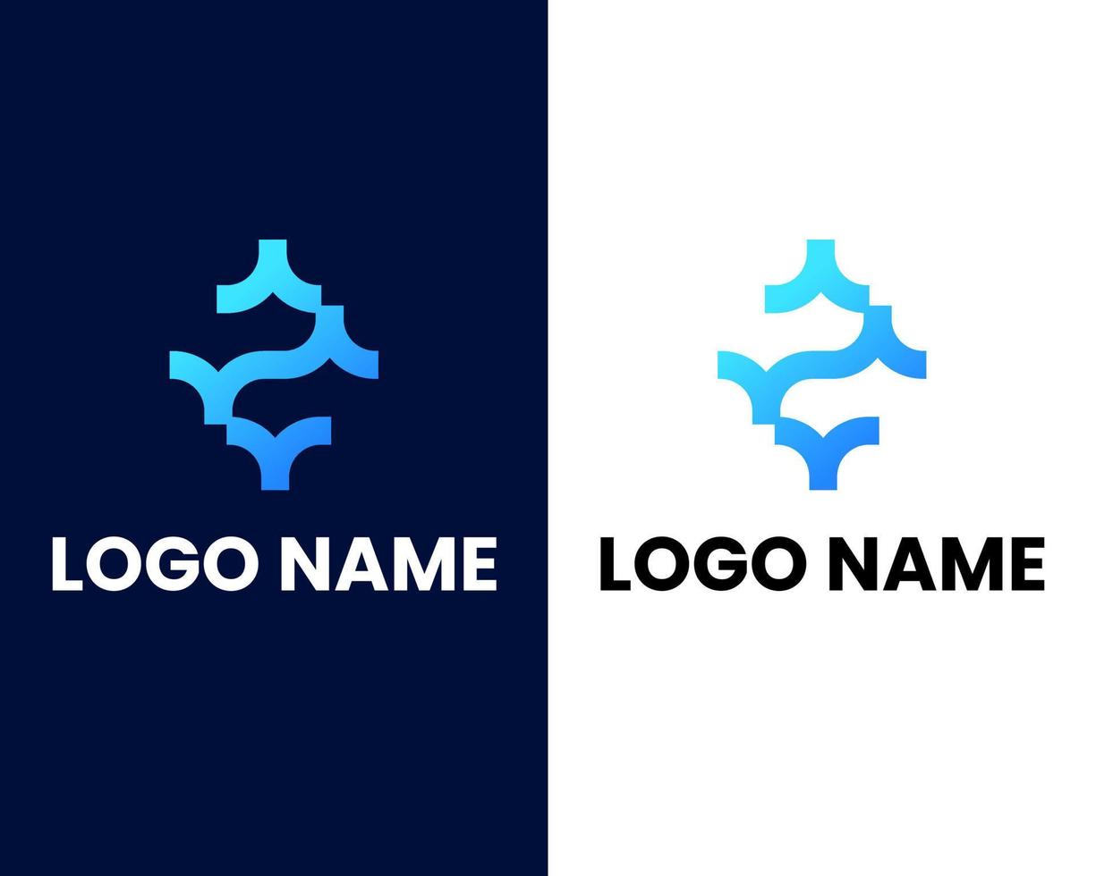 plantilla de diseño de logotipo moderno letra z e y vector