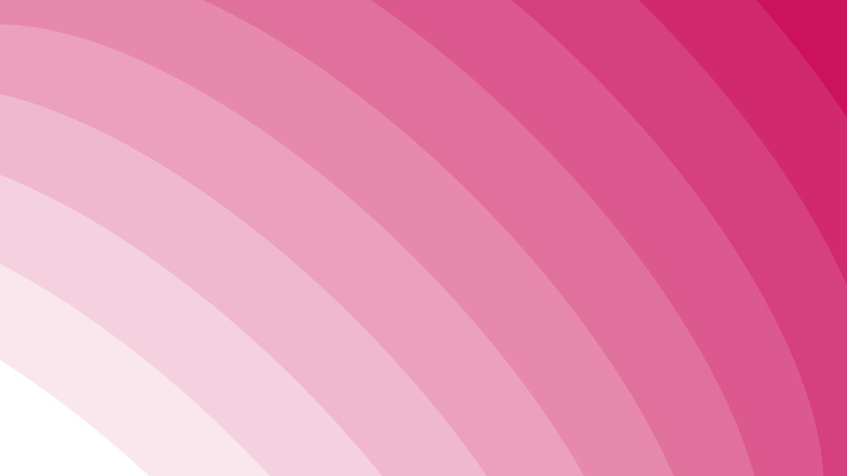 aesthetic abstract striped gradient pink curve frame wallpaper illustration, perfect for wallpaper, backdrop, postcard, background, banner vector