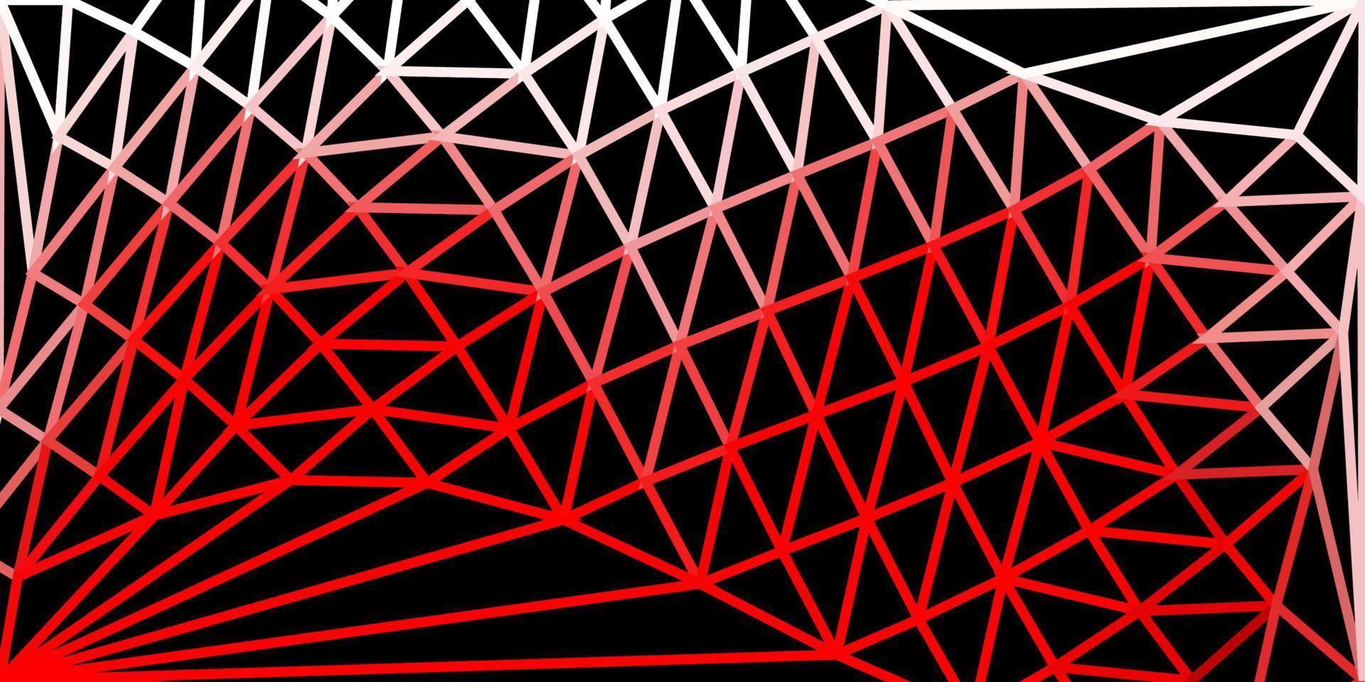 Light red, yellow vector gradient polygon wallpaper.