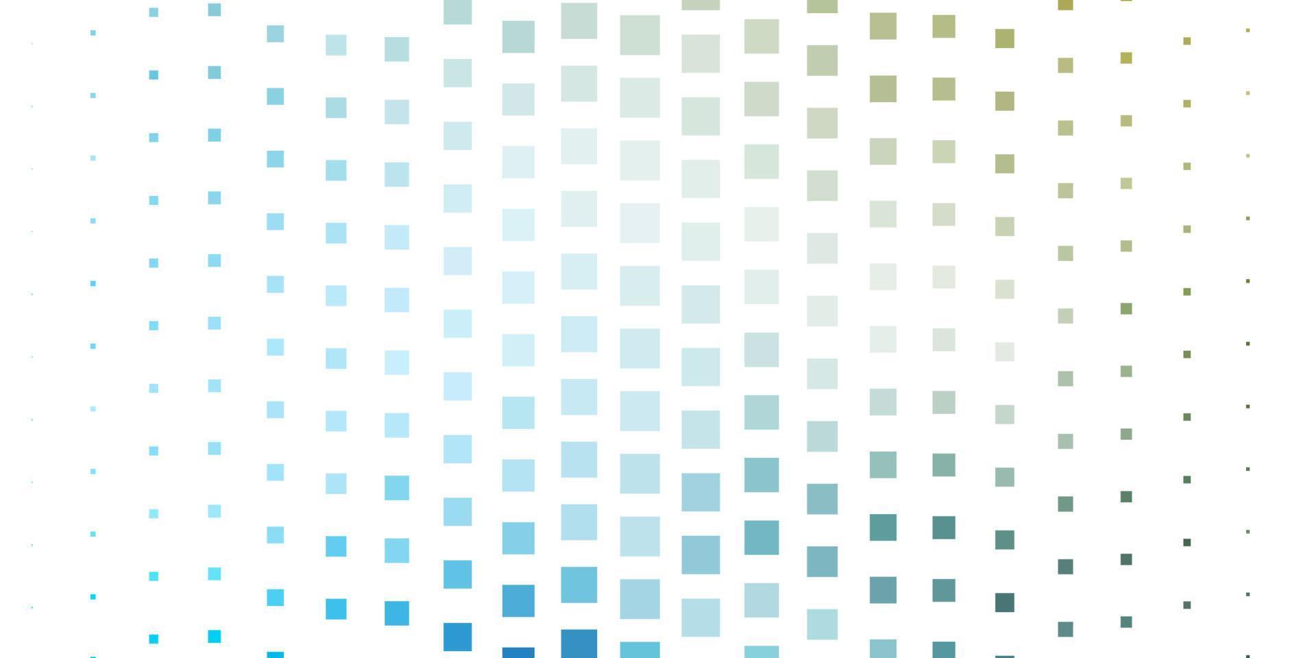 Light Blue, Yellow vector background with rectangles.