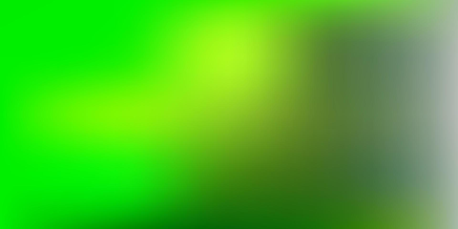 Light green vector abstract blur texture.