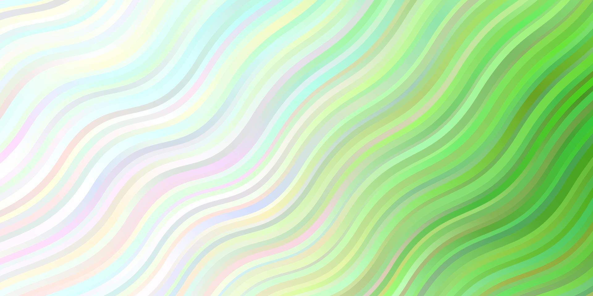 Light Green vector background with wry lines.