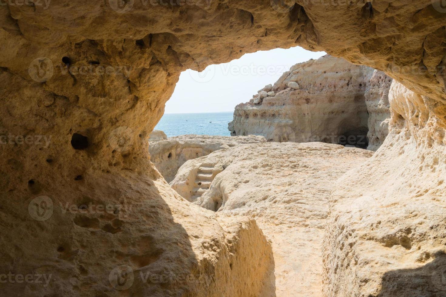 costa del algarve en portugal foto