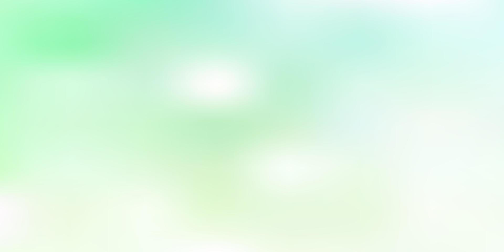 Light green vector gradient blur layout.