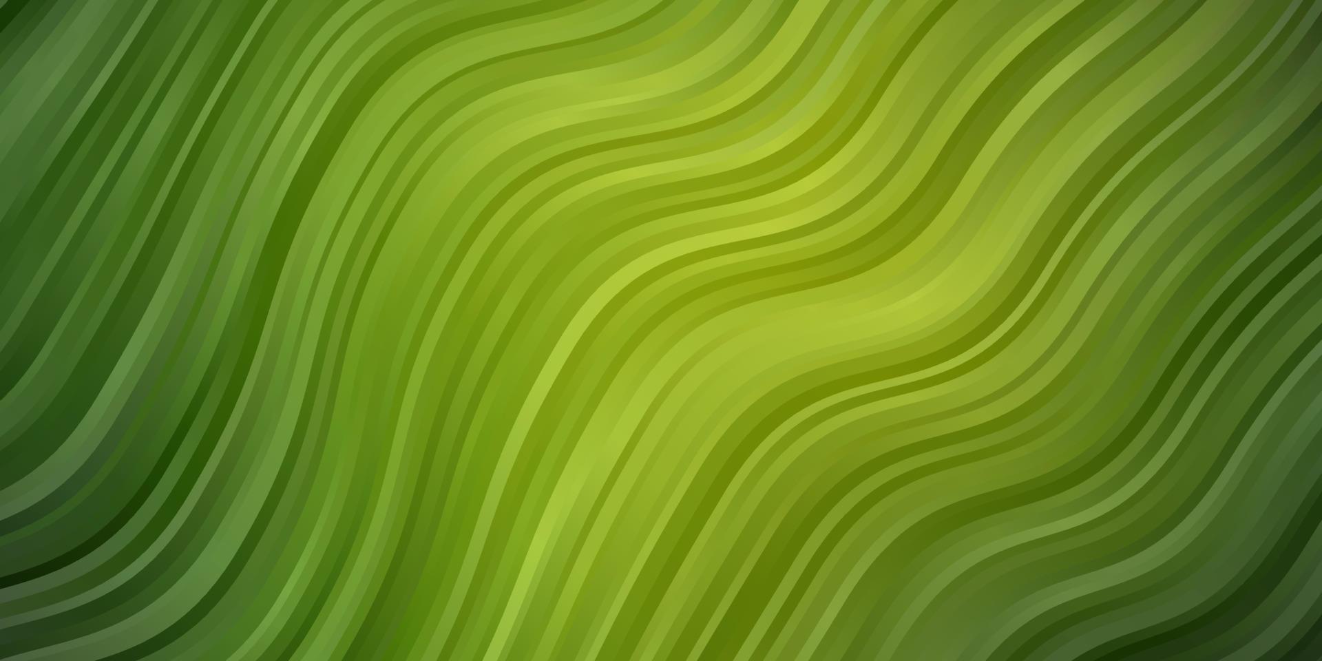 Fondo de vector verde oscuro, amarillo con arcos.