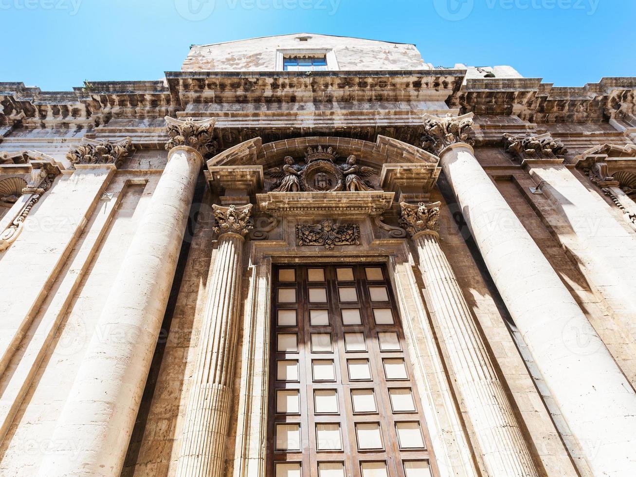 facade of Church Chiesa del Collegio dei Gesuiti photo