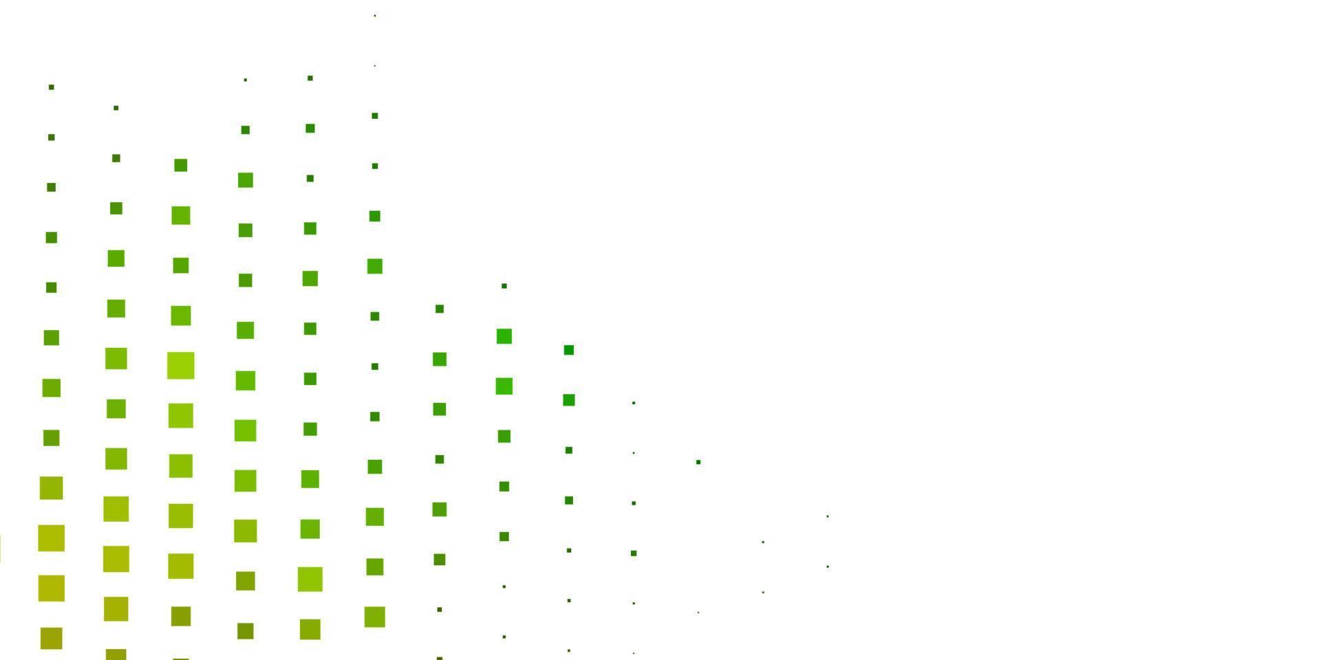 Fondo de vector verde oscuro, amarillo con rectángulos.