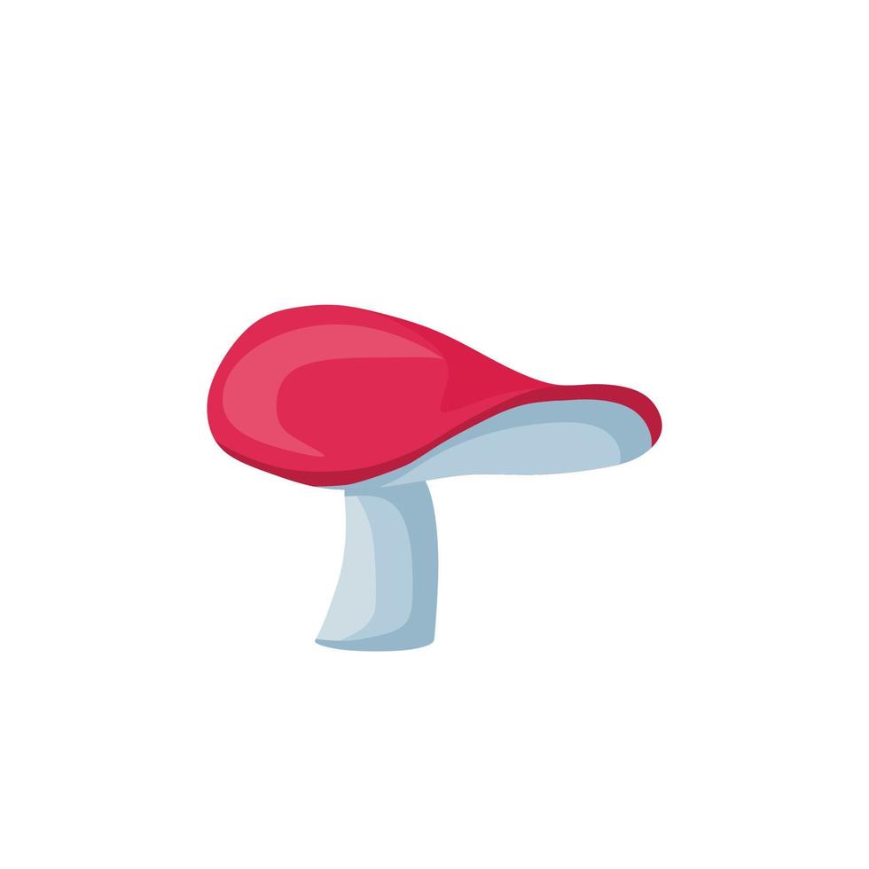 Syroezhka mushroom. Vector cartoon illustration