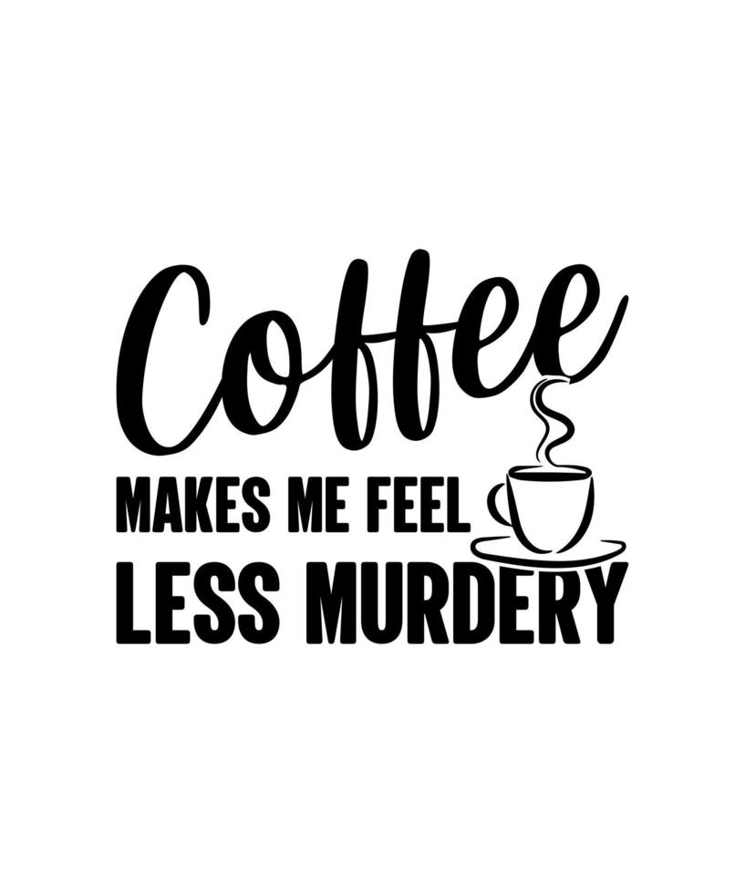 Coffee Concept design Coffee illustration logo tshirt design vector