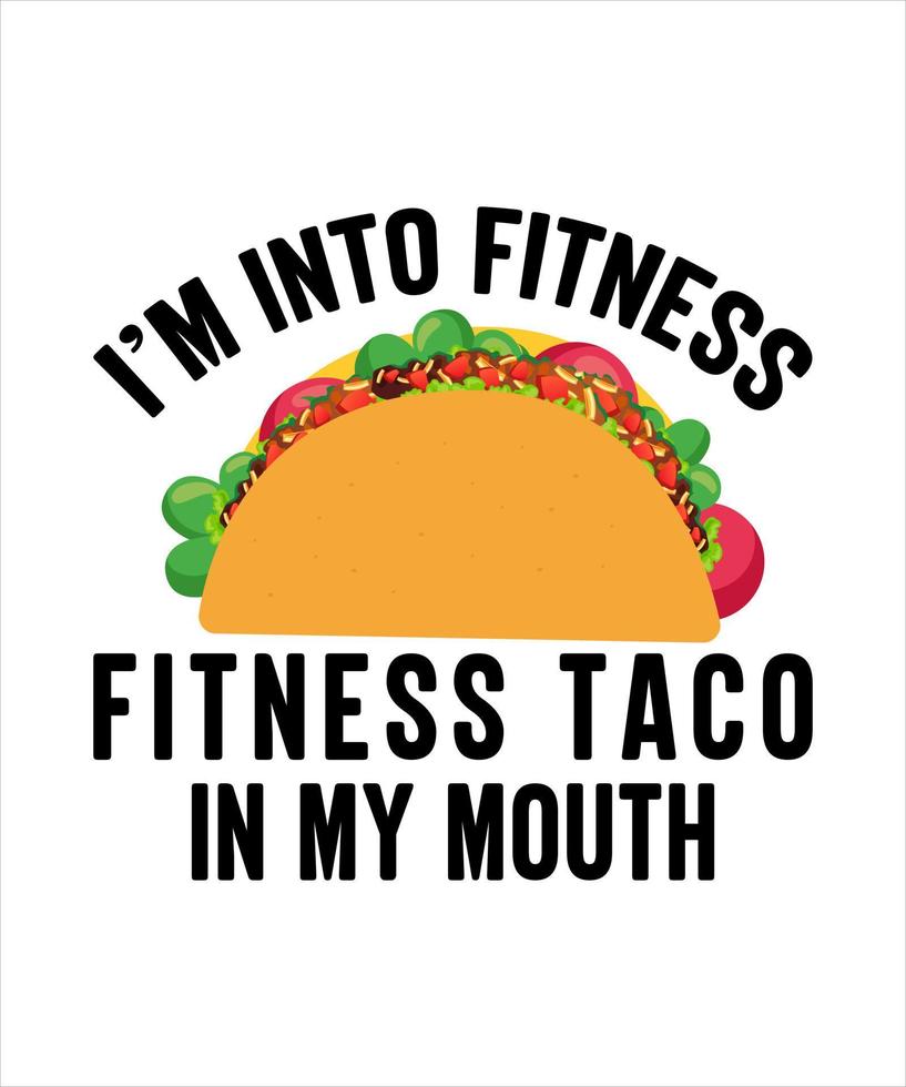 Tacos Illustration logo vector tshirt design