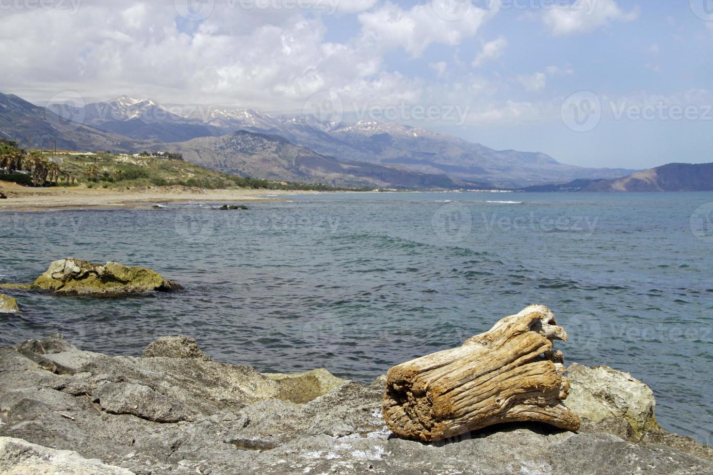 Gorgeous landscape at Elafonisi, Crete, Greece photo