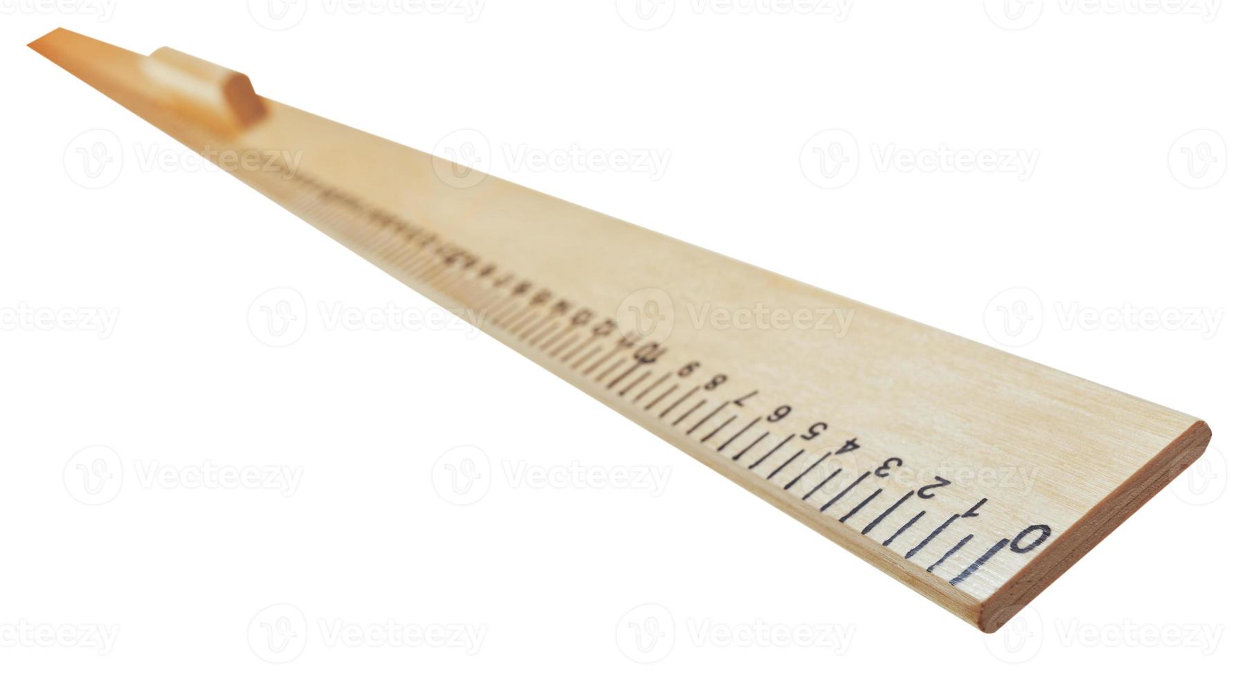 drawing wooden meter ruler photo