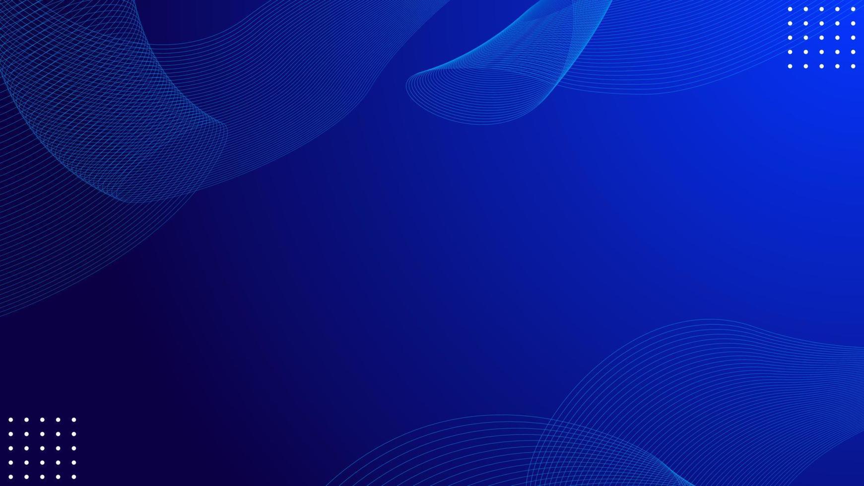 Modern dark blue background with technology abstract lines vector