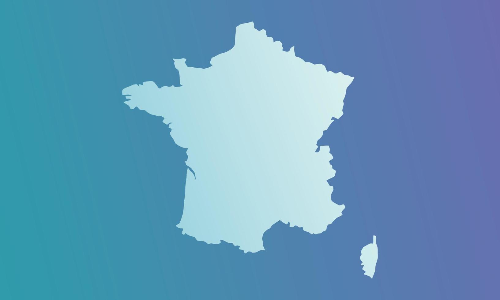 France background with blue and purple gradient vector