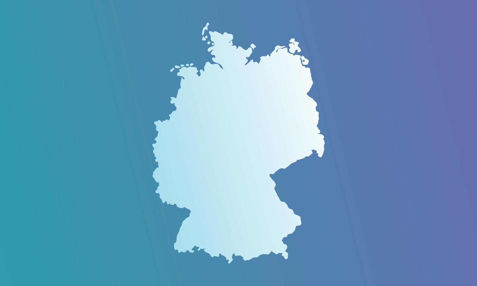 German background with blue and purple gradient vector