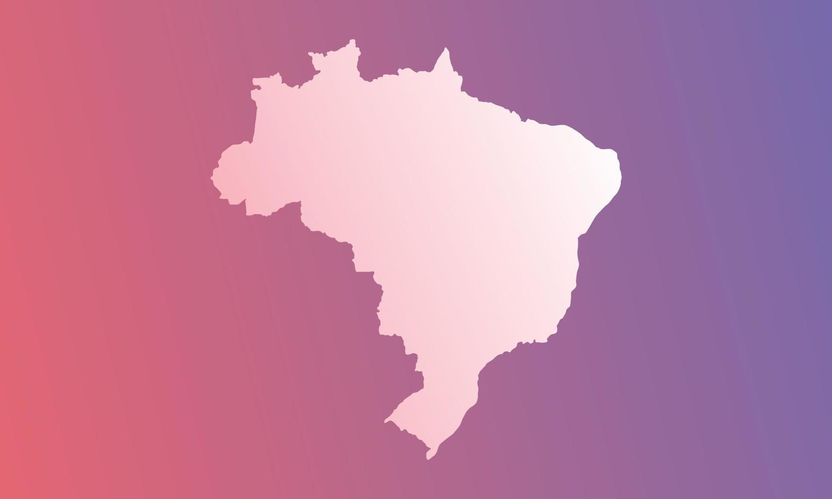 Brazil background with red and purple gradient vector
