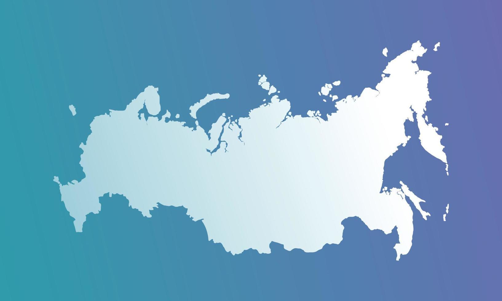 Russia background with blue and purple gradient vector