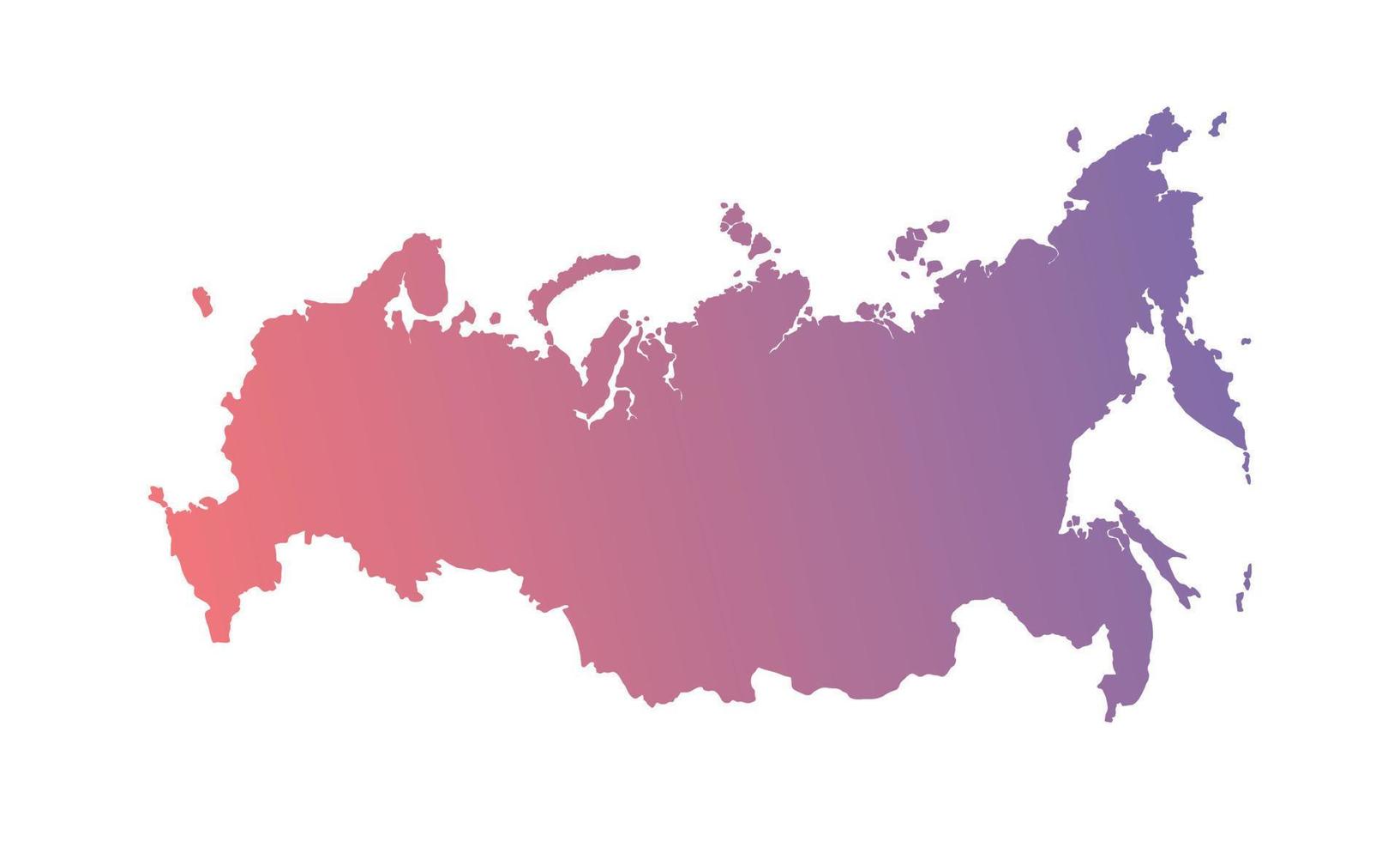 fondo de rusia con degradado de color vector