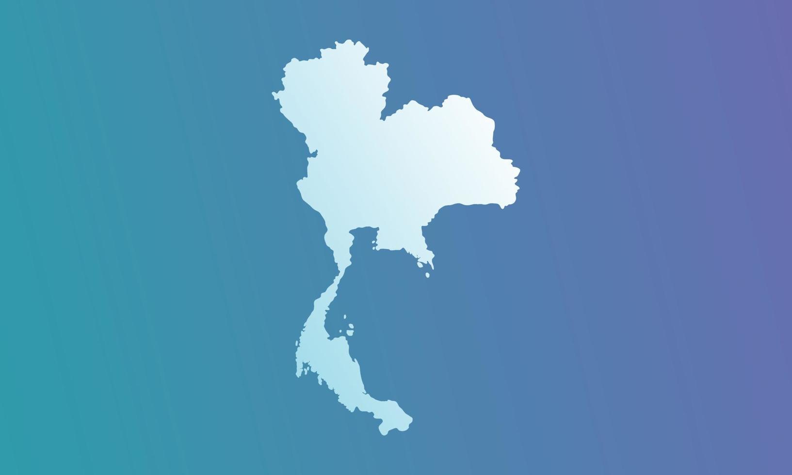 Thailand background with blue and purple gradient vector