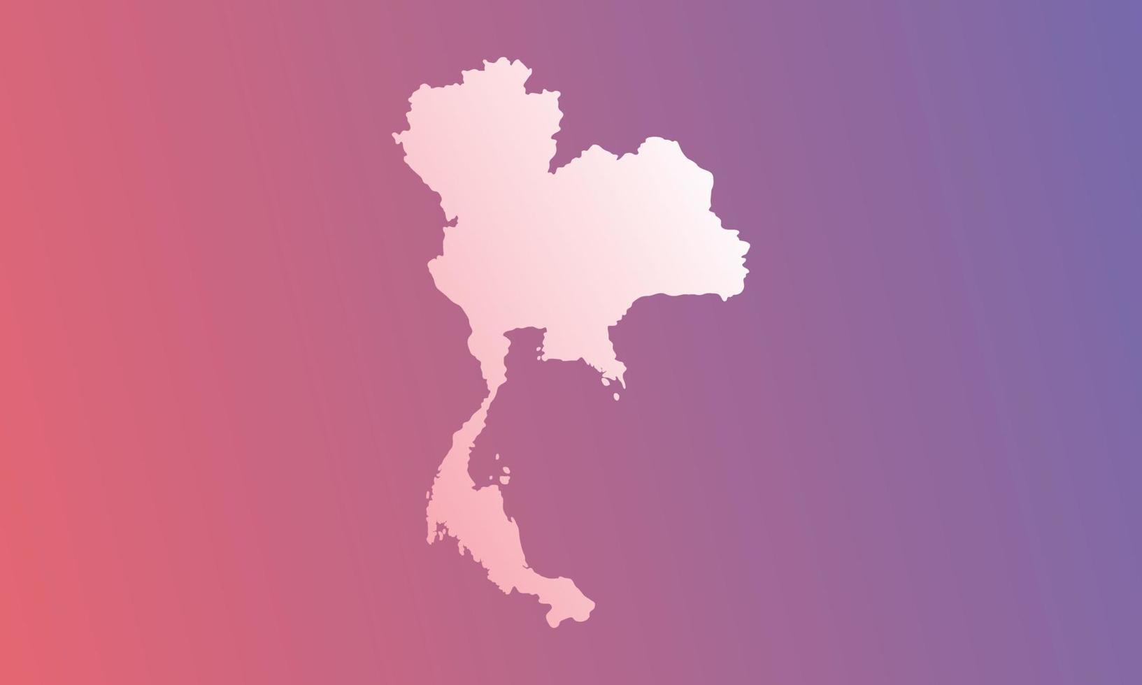 Thailand background with red and purple gradient vector