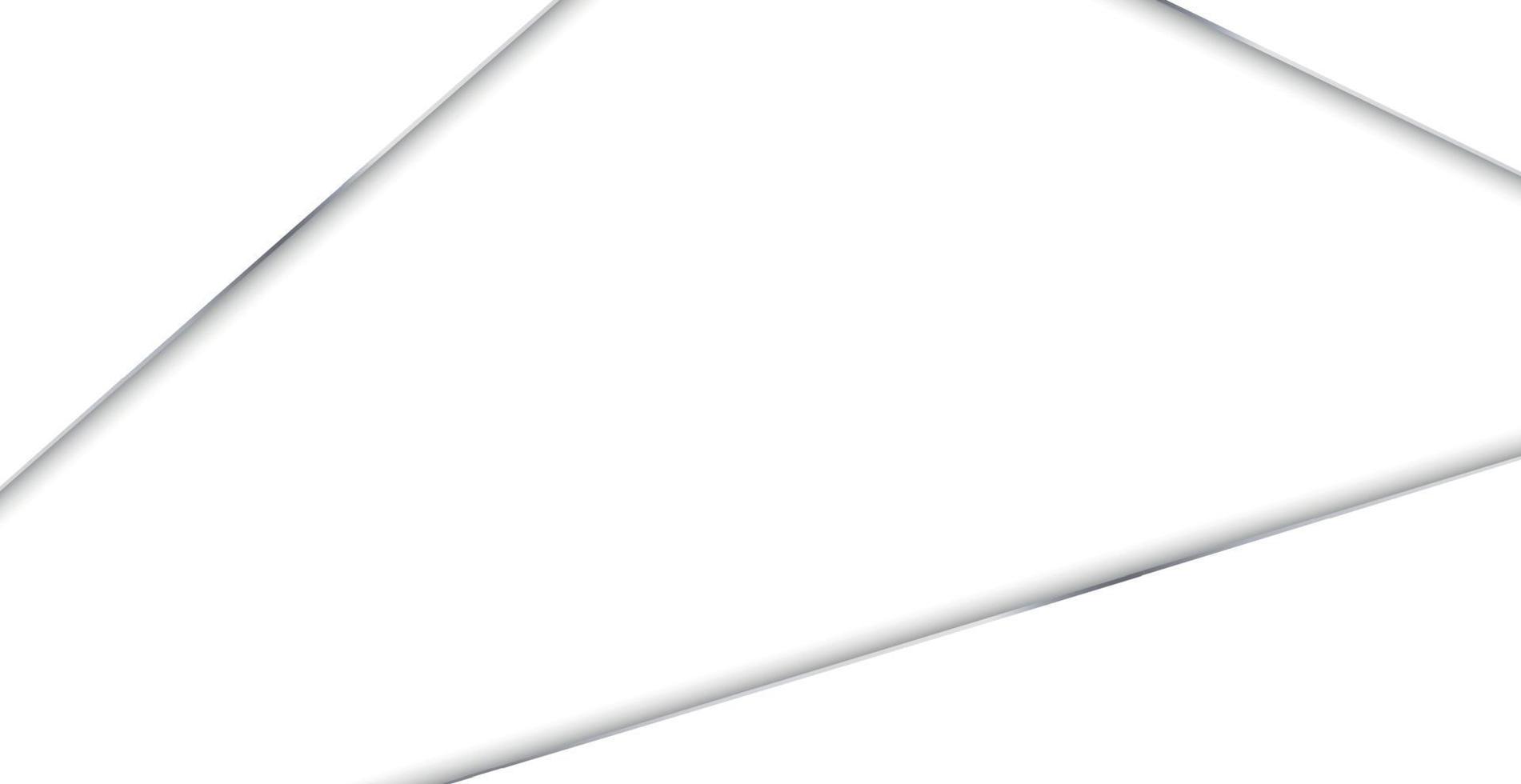 Abstract white background with steel lines, blank web template postcard for advertising - Vector