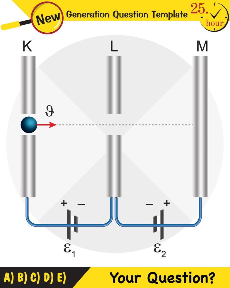 Physics, parallel plate capacitor in circuit, Capacitors, circuit