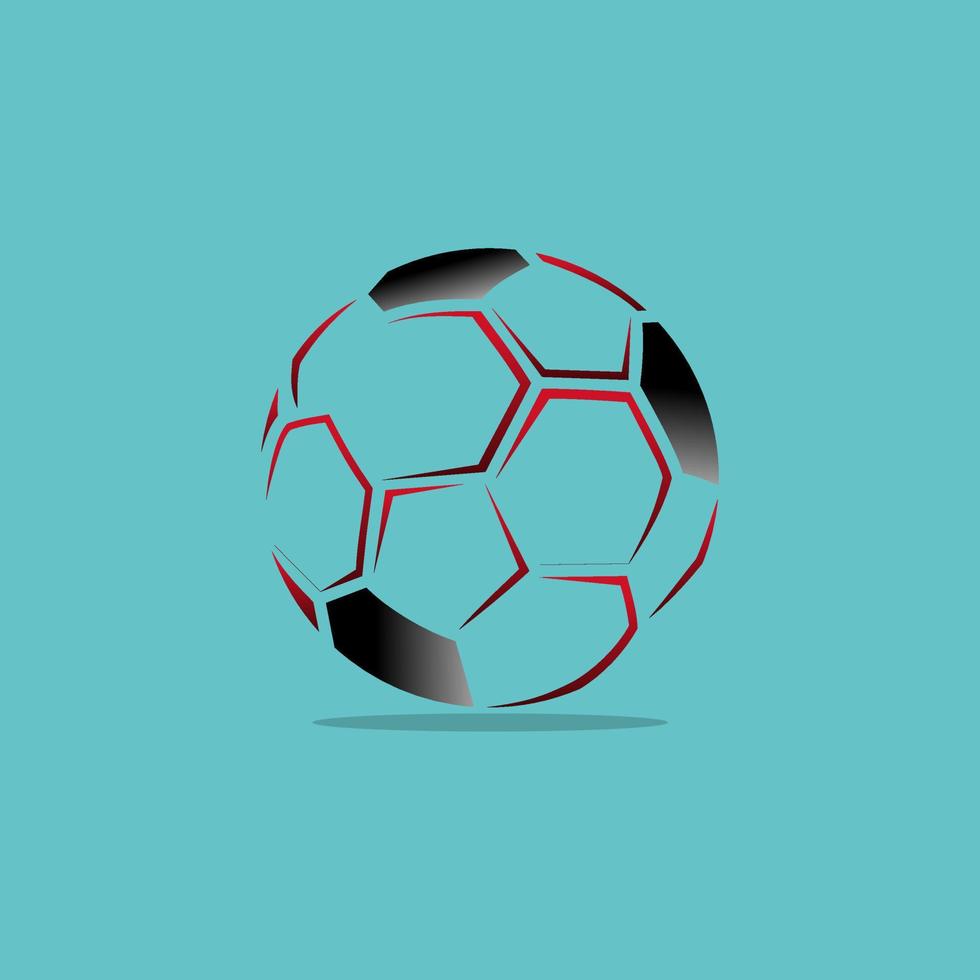 vector de diseños de logotipo de fútbol